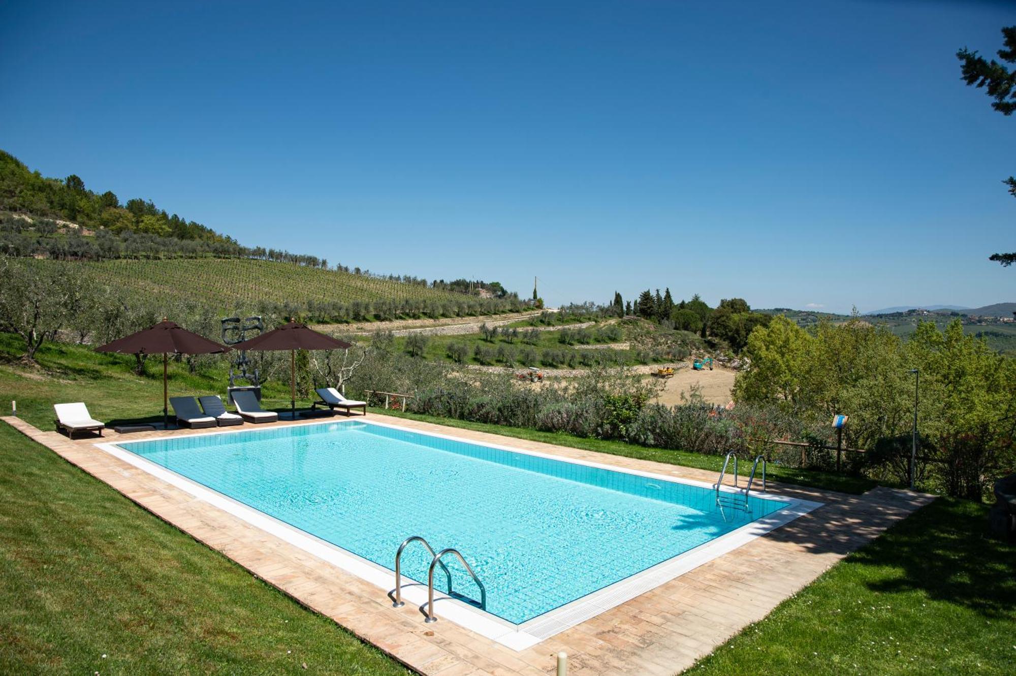 Nittardi Villa Castellina in Chianti Exterior photo