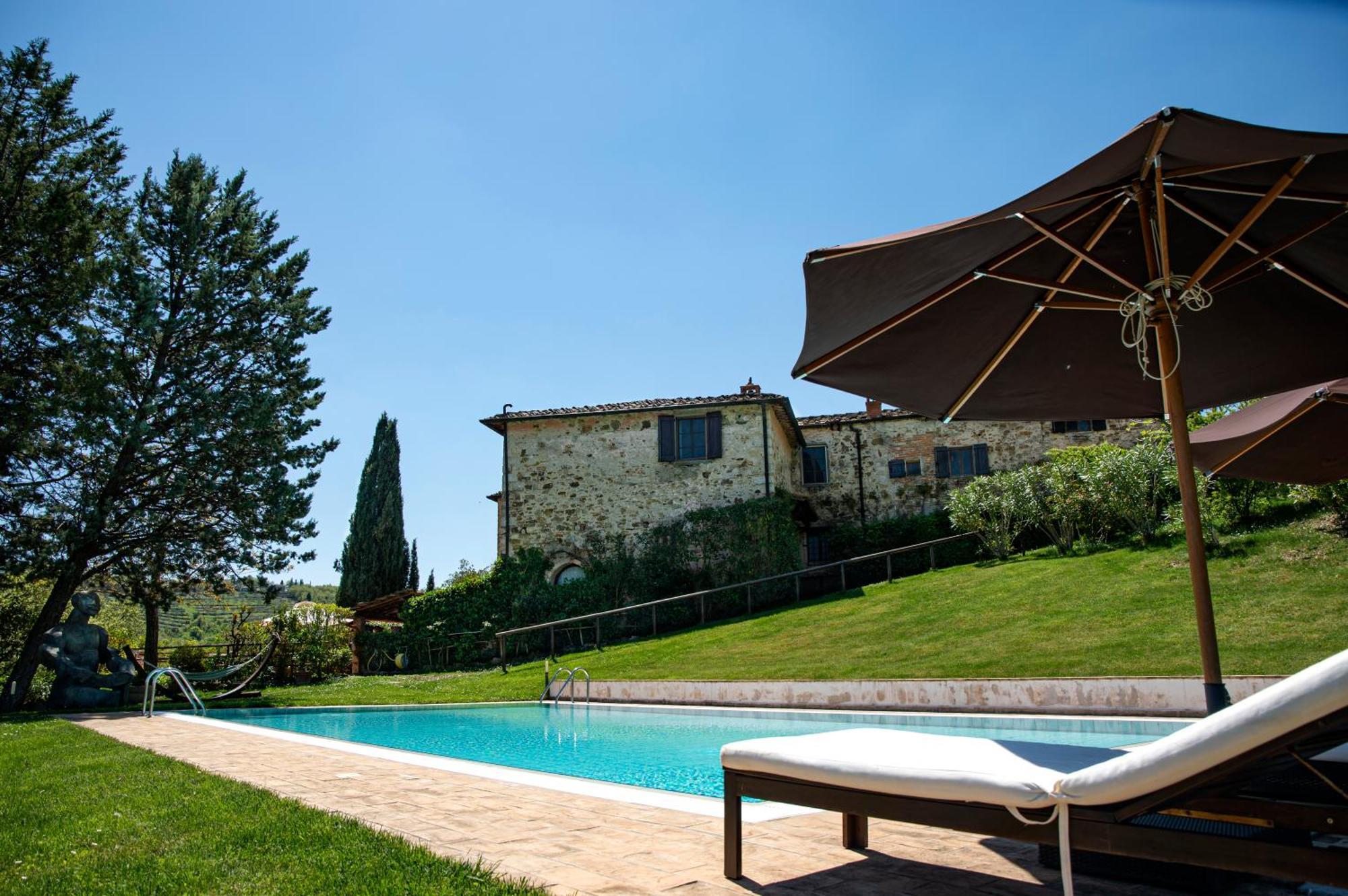 Nittardi Villa Castellina in Chianti Exterior photo